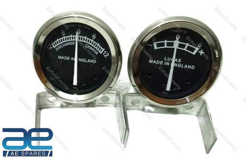 Pair lucas ammeter amp meter - ammeter,