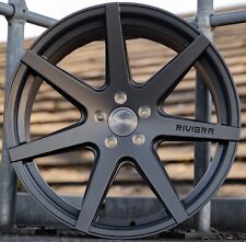 19"/Audi A4/S4 B6/7/8/9 /Rivera RV177 Matt Gunmetal Grey 8.5j Alloy Wheels X4