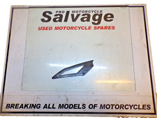 TRIUMPH STREET TRIPLE 675 2007 - 2012:CARBON HUGGER MINOR DAMAGE:USED MOTORCYCLE