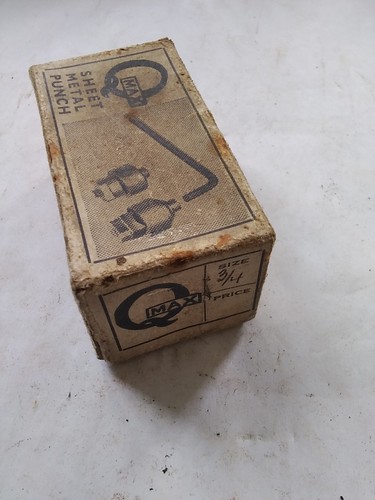 Max punch sheet metal hole - sheet,