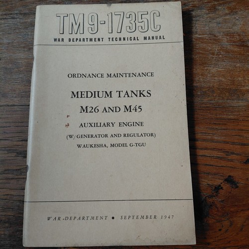 1735c medium tanks m26 - tm, 9-1735c