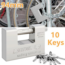 94mm Heavy Duty Padlock &10
