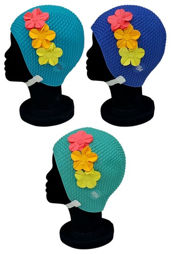 Blue reef bubble paris floral - blue,