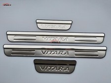 For Suzuki Vitara Accessories Parts Car Protector Stainless Steel Door Sills Stickers