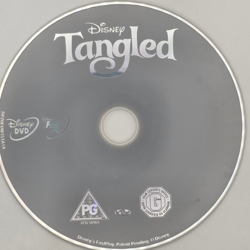Disney tangled dvd animated - disney,