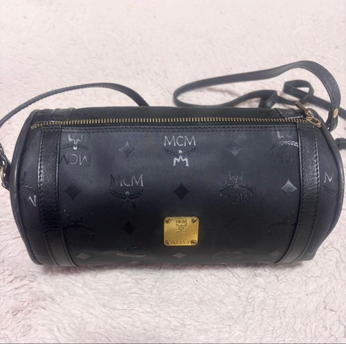Mcm shoulder bag black tube - mcm,