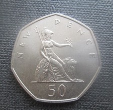 1969 Britannia 50p Fifty Pence