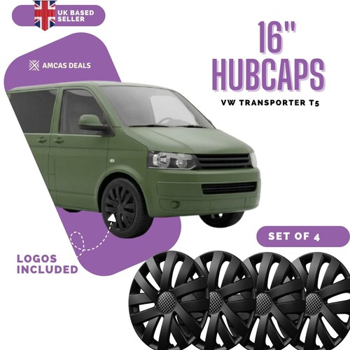 Black wheel trims to fit - 16",