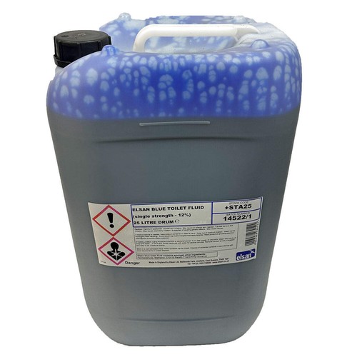Elsan 25lt blue drum - blue, 12%