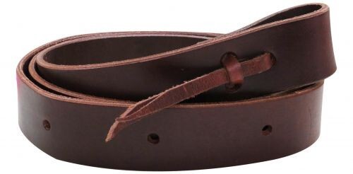Reddish brown leather latigo - brown,