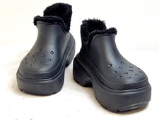 Crocs Platform Clogs Faux Fur