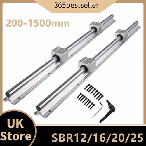 2pcs sbr12 25 - sbr12/16/20/25, linear