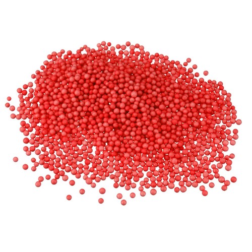 Pack red polystyrene - pack, 0.1"