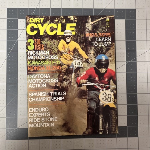 Dirt cycle motorcycle magazine - dirt,