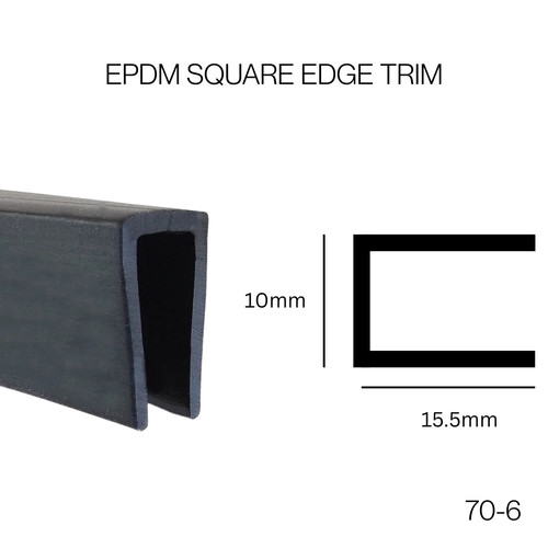 Large black epdm rubber - large,