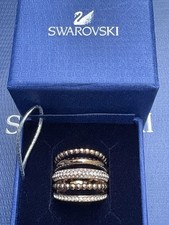 Swarovski Rose Gold Toned Ring 55 *Preloved*