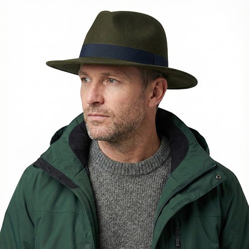 Unisex 100 wool - unisex, fedora