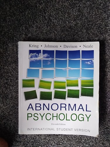 Abnormal psychology 11th - abnormal,