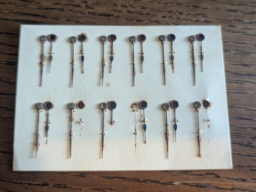 Pocket watch hands - hands,, blue,