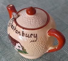 Tiny Glastonbury mustard pot
