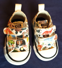 Converse All Star Baby Trainers Animal design Size 2 BNWOB