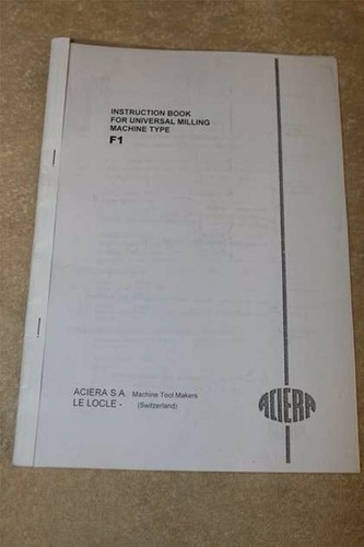 Aciera universal milling - f1,
