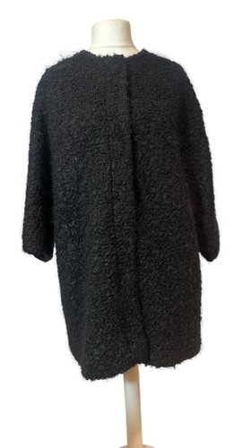 Jaeger black mohair wool - mohair, coat