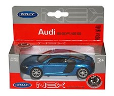 Audi R8 Coupe V10 2009 in Blue