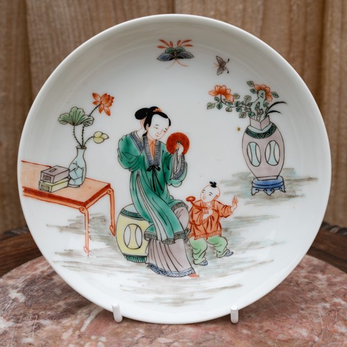 Chinese famille verte wucai - chinese,