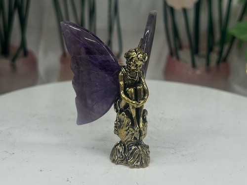 1pcs natural amethyst fairy - 1pcs,