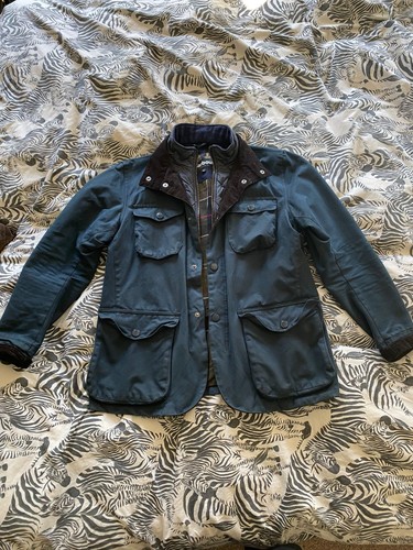 Barbour waxed jacket mens size - barbour,