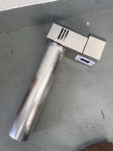 Gazco balanced flue - balanced, rear