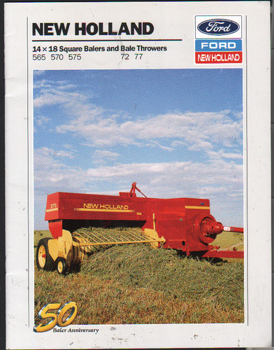 1990 new holland 565 - new,