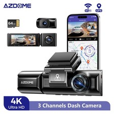 AZDOME 3Len 4K Dash Cam WiFi