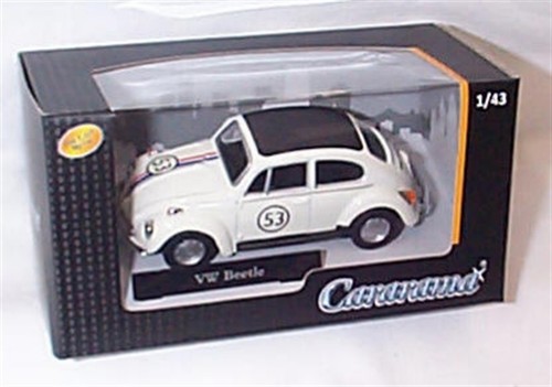 Beetle white black roof - beetle,