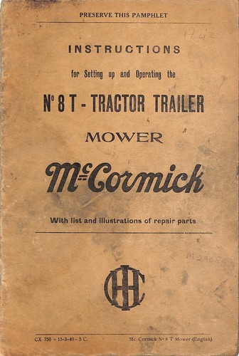 1940 mccormick no 8t - mccormick, no.8t