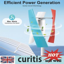 Helix Wind Turbine Windmill Turbine Generator Kit with 3 Blade+Controller 400W