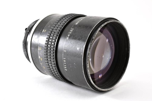 Nikon nikkor 135mm black - 135mm, f2