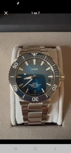 Oris aquis calibre 400 - aquis, 43.5mm