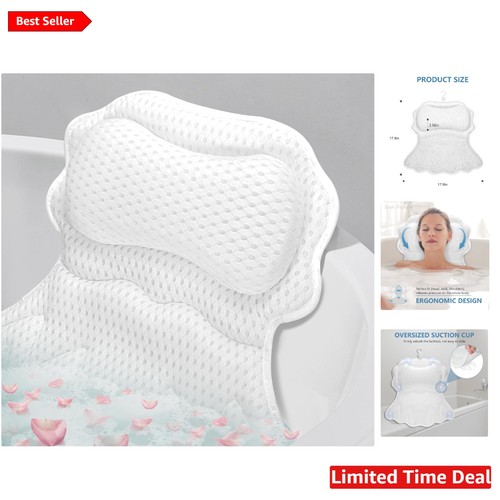 Soft bath pillow with strong - soft,