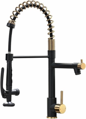 Stylish black gold - stylish, kitchen