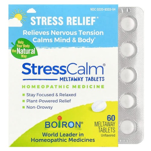 Boiron stresscalm tablets - stresscalm, 60