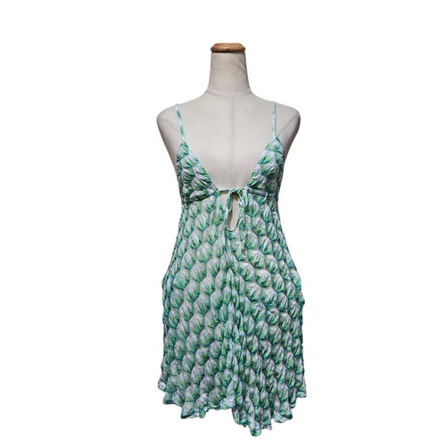 Missoni green crochet print - missoni,