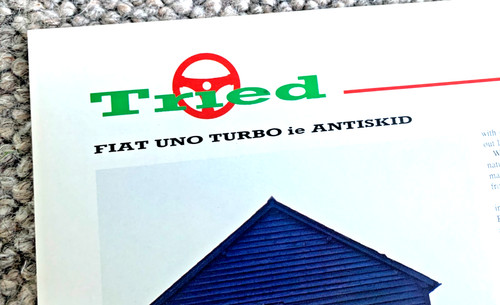Fiat uno turbo - fiat,