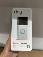 Ring Battery Video Doorbell Satin Nickel, Latest Version 2025