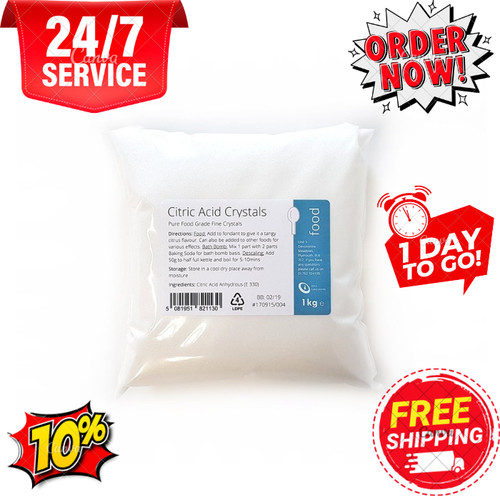 Citric acid 1kg - acid, 100%