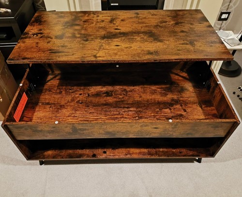 Industrial coffee table rustic - industrial,