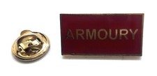 Armoury Sign lapel pin badge