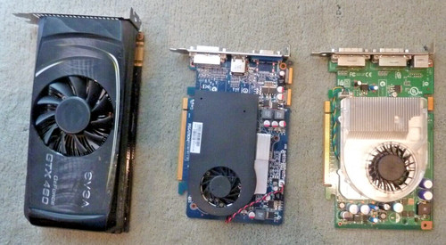 Lot video cards gtx 460 - of,
