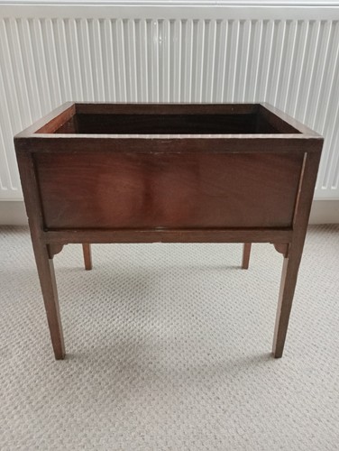 Edwardian mahogany jardiniere - edwardian,